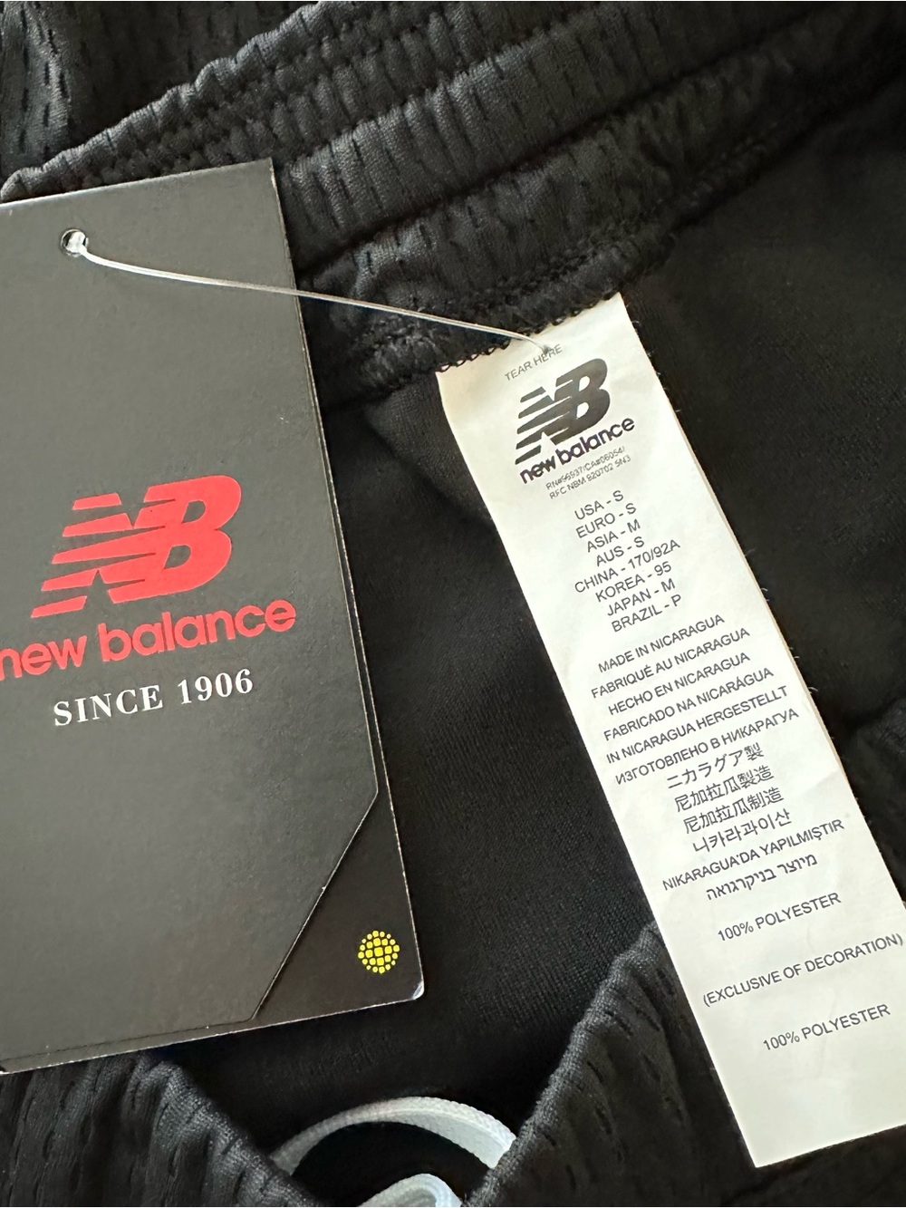 New Balance Black Jersey Athletic Skirt Size S - Picture 7 of 9